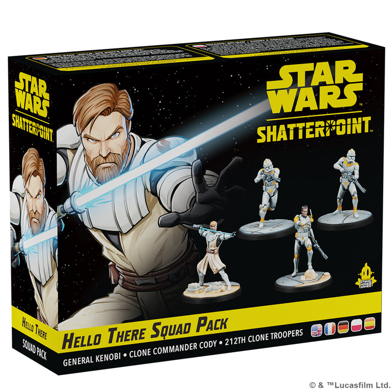 Star Wars Shatterpoint: Hello There: General Obi-Wan Kenobi Squad Pack