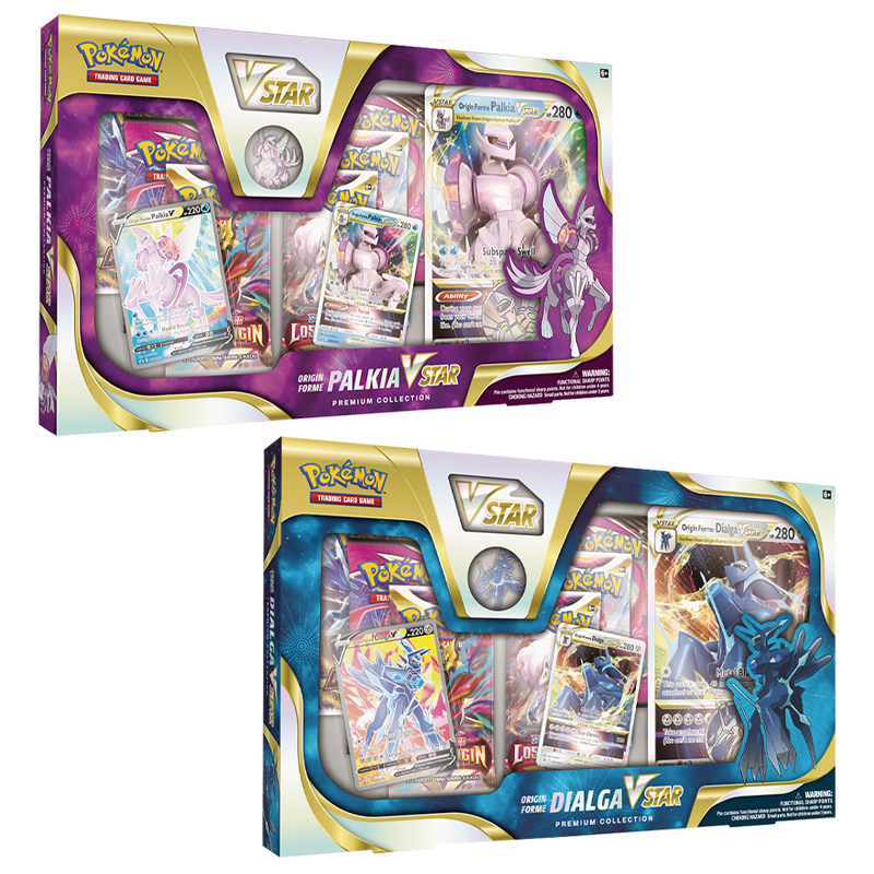 Pokémon TCG: Origin Forme Dialga/Origin Forme Palkia VSTAR Premium Collection