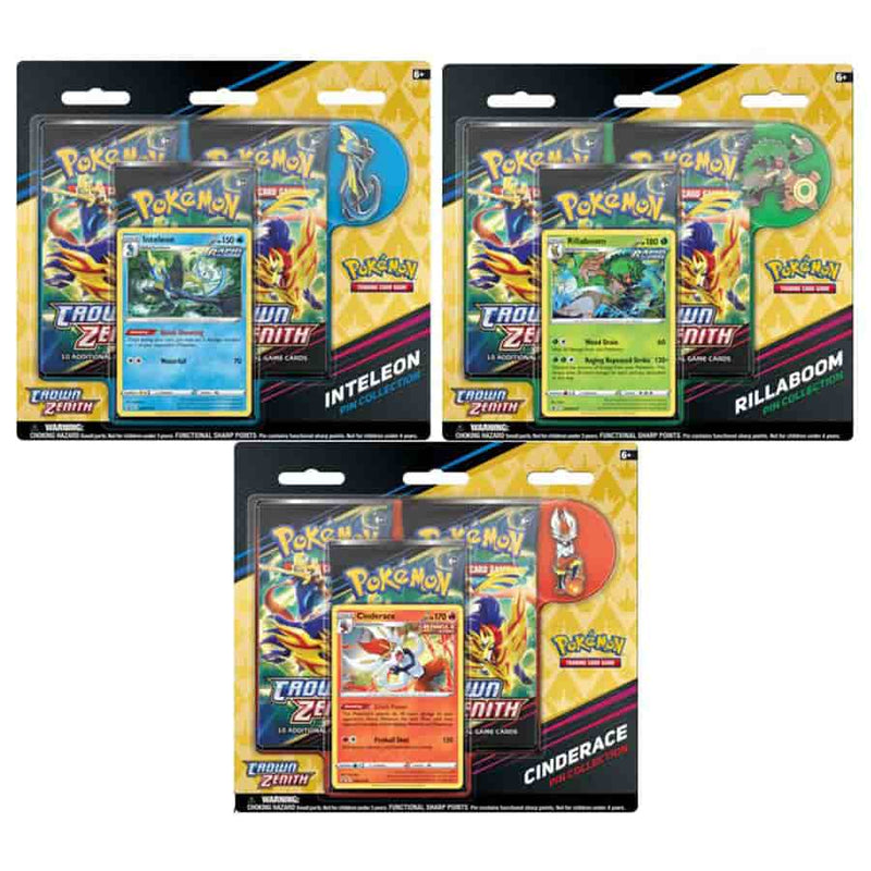 Pokmon TCG: Crown Zenith: Pin Collection Pokmon TCG: Crown Zenith: Pin Collection