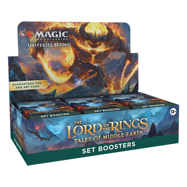 Magic The Gathering: The Lord of the Rings: Tales of Middle-earth: Set Booster Display