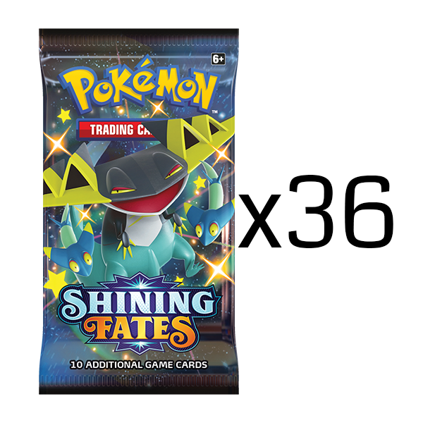 Pokémon TCG: Shining Fates Loose Booster Box: 36 Loose Packs