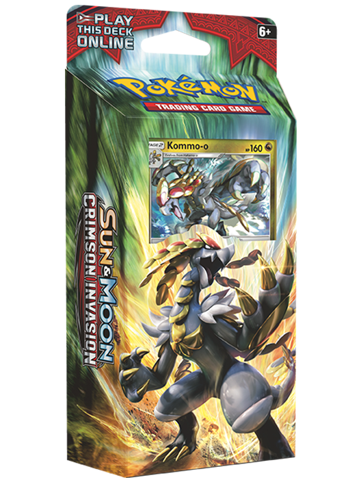 Pokemon TCG: Sun & Moon—Crimson Invasion Theme Decks