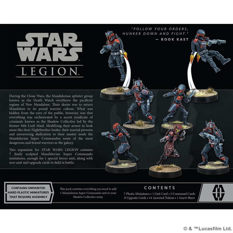 Star Wars: Legion: Mandalorian Super Commandos