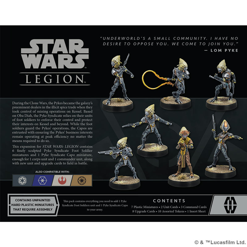 Star Wars: Legion: Pyke Syndicate Foot Soldiers