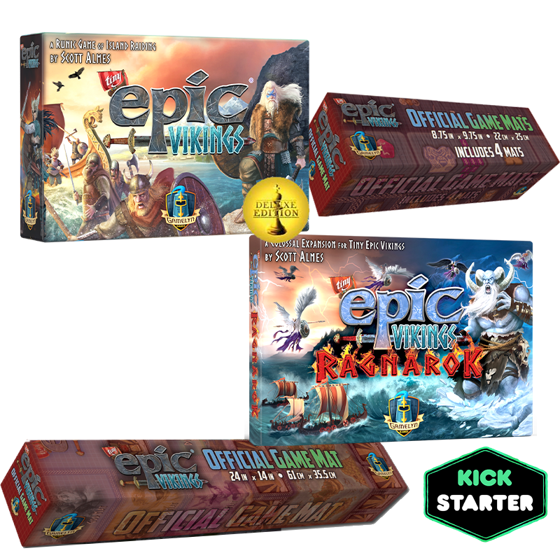 Tiny Epic Vikings Deluxe All-In Bundle