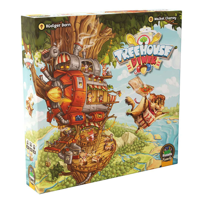 Treehouse Diner German Version (ENG RULEBOOK ON BGG)