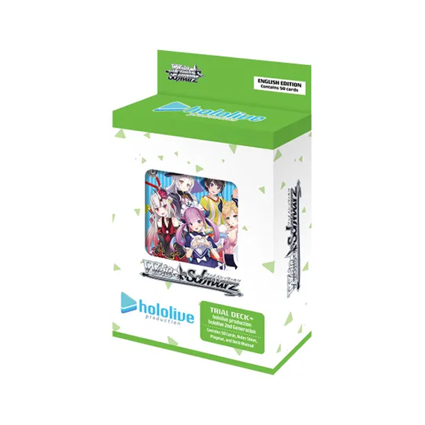 Weiss Schwarz: hololive production: 2nd Generation Trial Deck+: Sealed Display