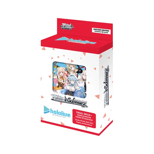 Weiss Schwarz: hololive production: 5th Generation Trial Deck+: Sealed Display