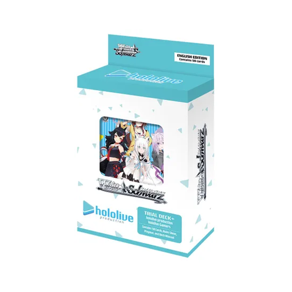 Weiss Schwarz: hololive production: Gamers Trial Deck+: Sealed Display