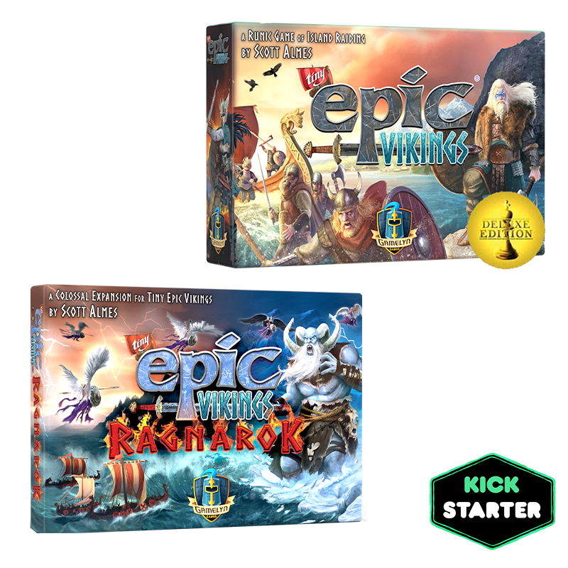 Tiny Epic Vikings Deluxe + Ragnarok