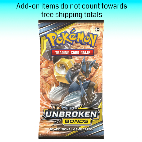 Pokmon TCG: Sun & Moon: Unbroken Bonds Booster Pack Pokmon TCG: Sun & Moon: Unbroken Bonds Booster Pack