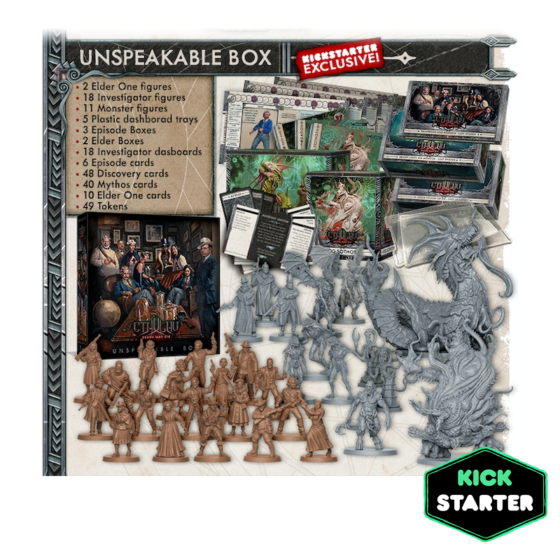 Cthulhu Death May Die: Fear of the Unknown: Unspeakable Pledge