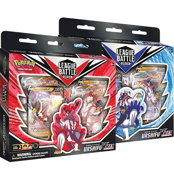 pokemon cards battle deck Pokémon TCG: Urshifu VMAX League Battle Deck