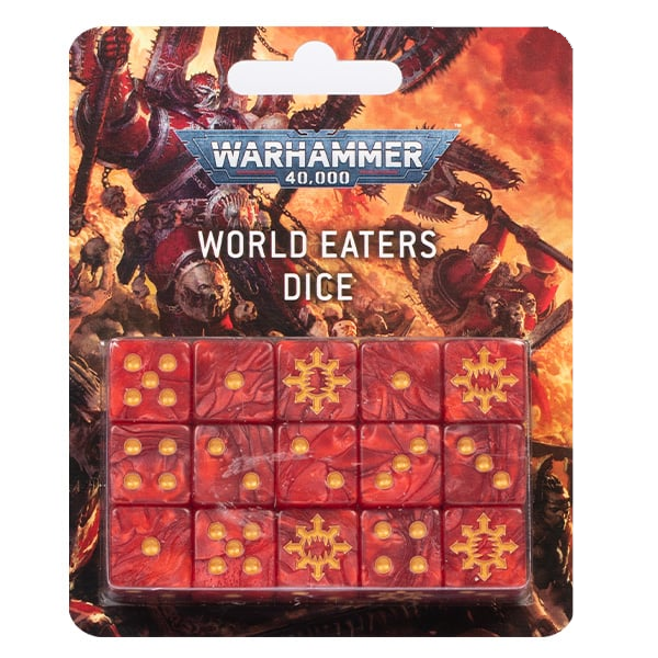 Warhammer 40000: World Eaters: Dice