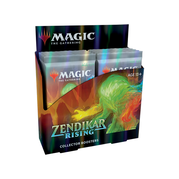 magic the gathering zendikar rising collector booster box Magic the Gathering: Zendikar Rising: Collector Booster Box