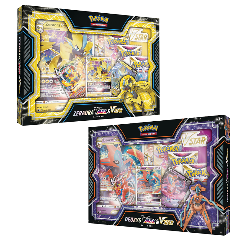 zeraora pokemon card box Zeraora VMAX & VSTAR Battle Box (Pokemon) Sealed Pokemon New