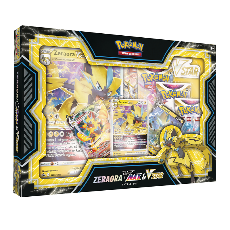 Pokémon TCG: VMAX and VSTAR Battle Box: Zeraora and Deoxys