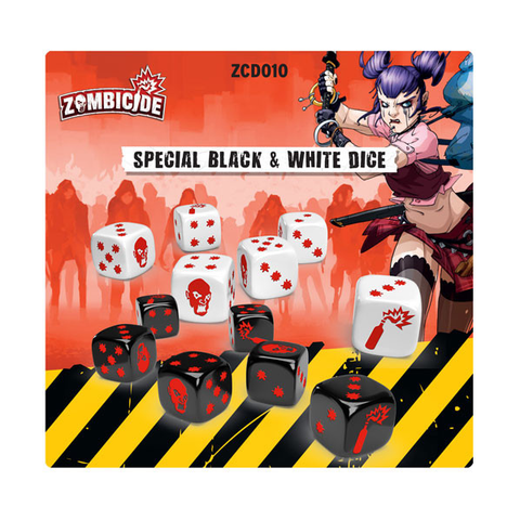 Zombicide: Special Black and White Dice
